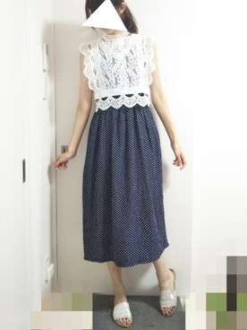 りんごさん（レディース・174cm）の夏コーディネート