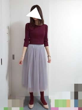 りんごさん（レディース・174cm）の秋コーディネート