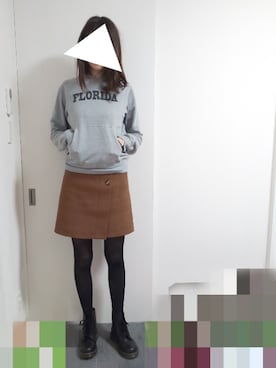 りんごさん（レディース・174cm）の冬コーディネート