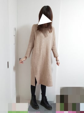 りんごさん(レディース・174cm)の冬コーディネート