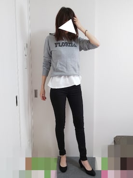 りんごさん（レディース・174cm）の春コーディネート