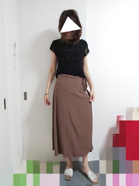 りんごさん（レディース・174cm）の夏コーディネート