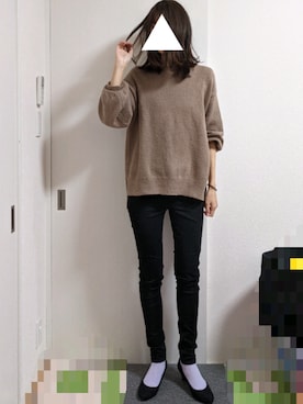 りんごさん（レディース・174cm）の冬コーディネート