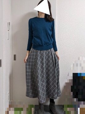 りんごさん（レディース・174cm）の冬コーディネート