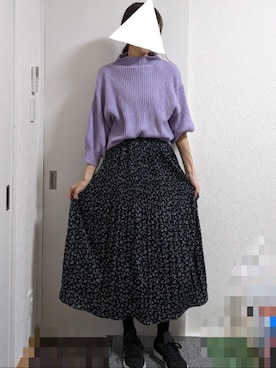 りんごさん（レディース・174cm）の冬コーディネート