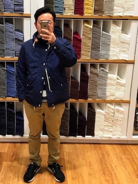 「アウトドアミックス」｜kntrさん（メンズ・168cm）の冬コーディネート