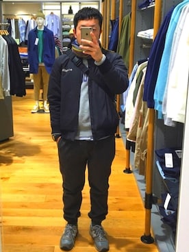 kntrさん（メンズ・168cm）の冬コーディネート