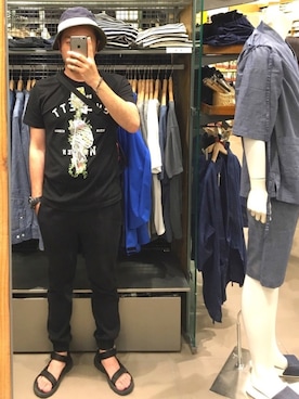 kntrさん（メンズ・168cm）の夏コーディネート