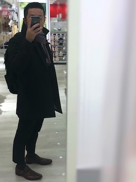 kntrさん（メンズ・168cm）の冬コーディネート