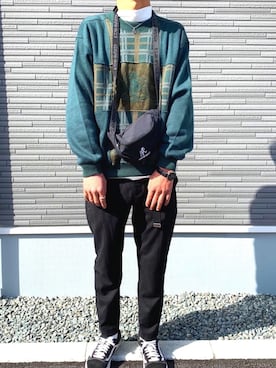 「BERING（ベーリング）のアイテム」を使った、たきちさん（メンズ・176cm）の冬コーディネート