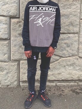 「BERING（ベーリング）のアイテム」を使った、たきちさん（メンズ・179cm）の冬コーディネート