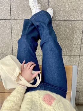 「アイテム（その他アンダーウェア/インナー）」を使った、harunaさん（レディース・161cm・30代）の秋コーディネート