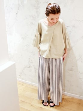 「suicoke」｜Chikaさん（レディース・158cm）の春コーディネート