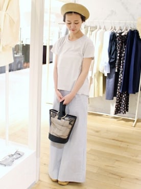 Chikaさん（レディース・158cm）の春コーディネート