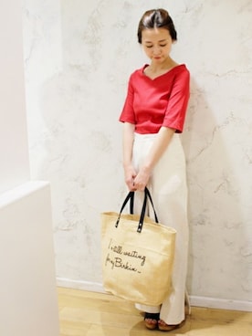 Chikaさん（レディース・158cm）の春コーディネート