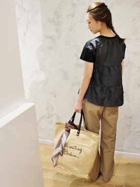 Chikaさん（レディース・158cm）の夏コーディネート