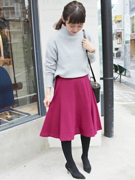 Chikaさん（レディース・158cm）の秋コーディネート