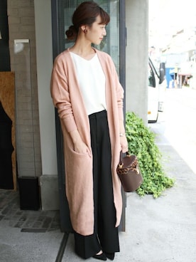 Chikaさん（レディース・158cm）の秋コーディネート