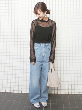 Chikaさん（レディース・158cm）の冬コーディネート