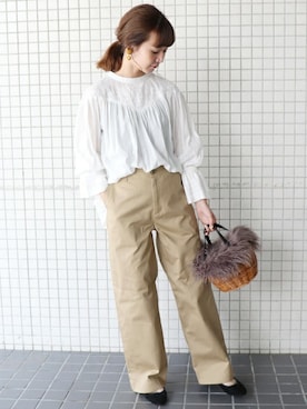 Chikaさん(レディース・158cm)の夏コーディネート