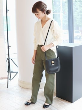 Chikaさん（レディース・158cm）の夏コーディネート