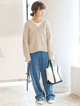 Chikaさん（レディース・158cm）の夏コーディネート