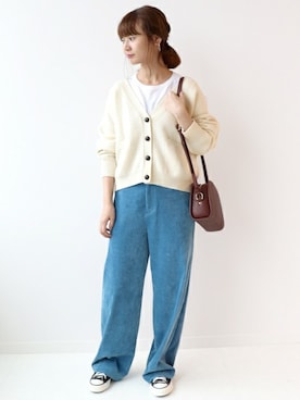 Chikaさん（レディース・158cm）の秋コーディネート