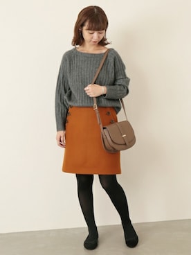 Chikaさん（レディース・158cm）の秋コーディネート