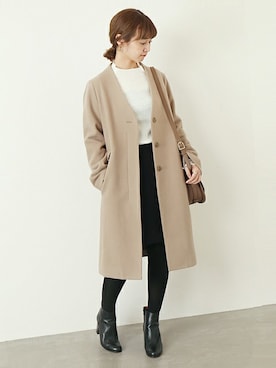 Chikaさん（レディース・158cm）の秋コーディネート