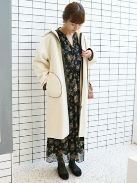 Chikaさん（レディース・158cm）の秋コーディネート