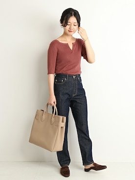 Chikaさん（レディース・158cm）の夏コーディネート