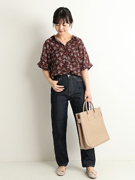 Chikaさん（レディース・158cm）の夏コーディネート