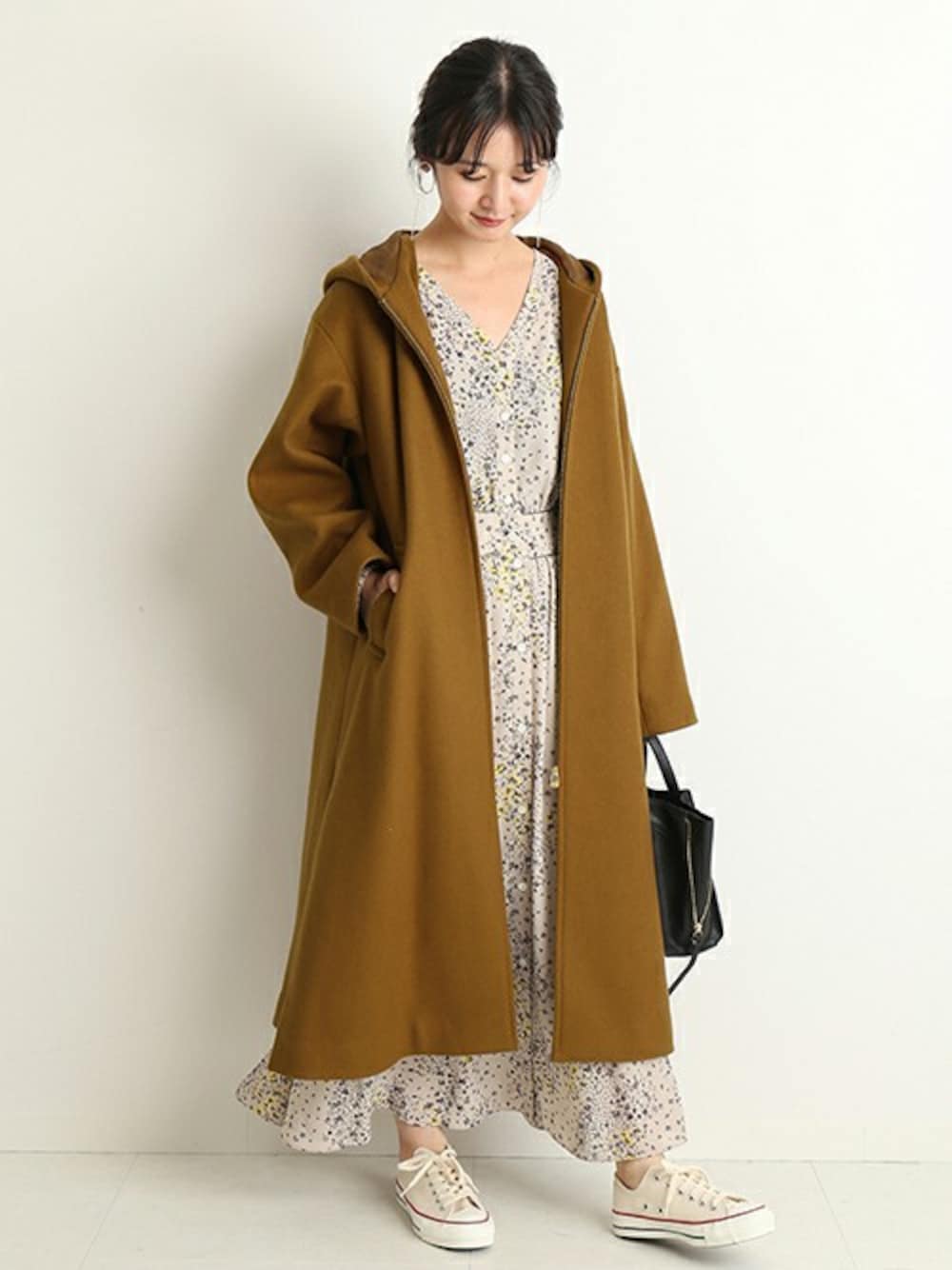 HAMILTON WOOL COAT SNAP 2021｜SLOBE IENA（スローブイエナ