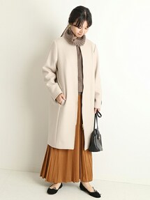 SLOBE IENA（スローブイエナ）の「HAMILTONノーカラージップコート