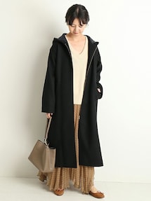 SLOBE　IENA　定価27,500円　HAMILTON フードロングコート 20190827171505728_215.jpg