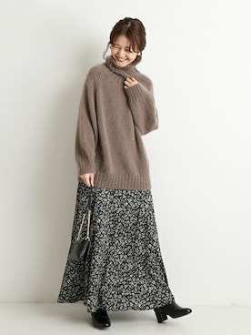 Chikaさん（レディース・158cm）の秋コーディネート