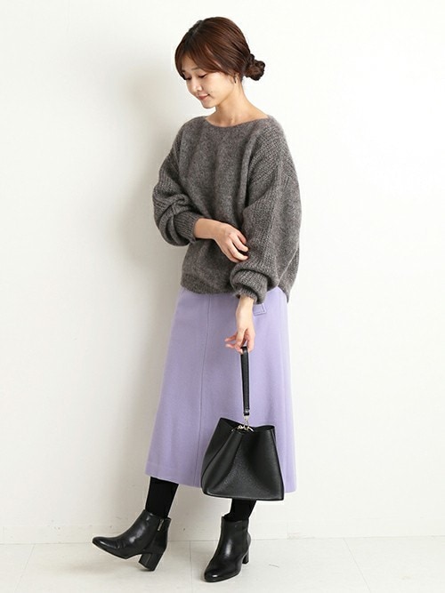 Chika����̃X�J�[�g�u���b�TA���C���X�J�[�g���iSLOBE IENA�b�X���[�u�C�G�i�j�v���g�����R�[�f�B�l�[�g