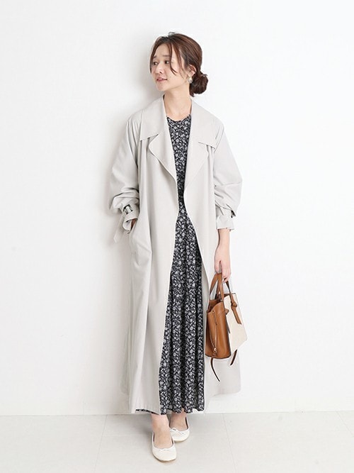 SLOBE IENA ニュアンスBIGカラーコート SLOBE IENA（スローブイエナ）の「ニュアンスBIGカラーコート