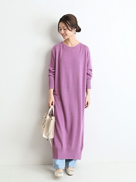 Chikaさん（レディース・158cm）の冬コーディネート