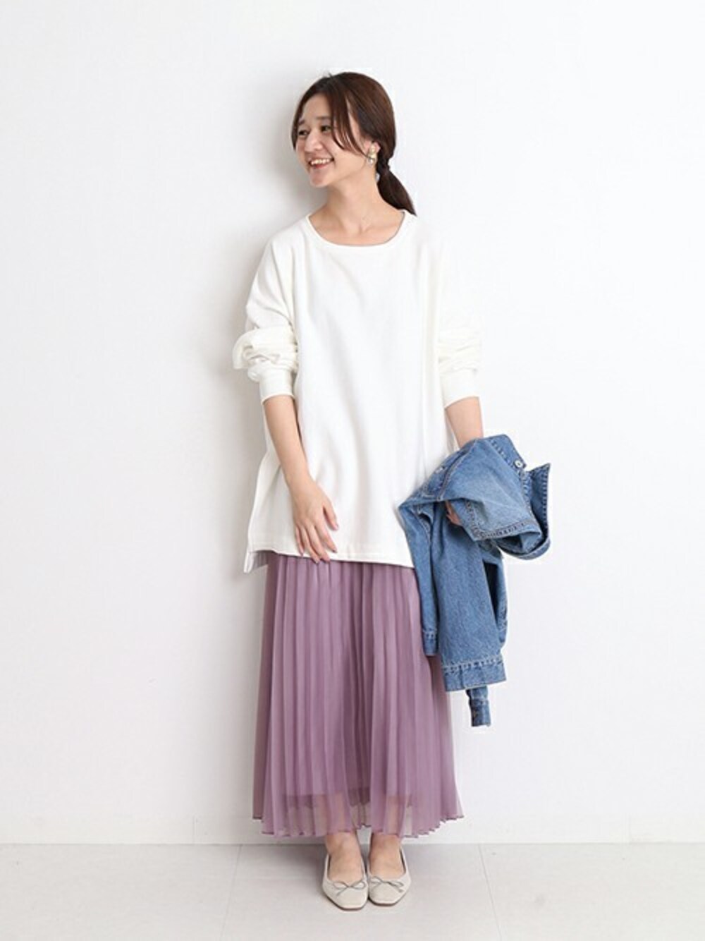 carrot様2点専用　スローブイエナ　ピンク　プルオーバー　ボートネック carrot様2点専用 スローブイエナ ピンク プルオーバー ボート