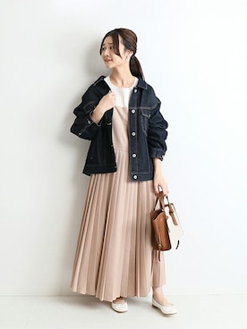 Chikaさん（レディース・158cm）の冬コーディネート