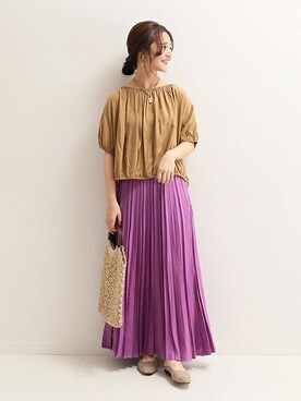 「SLOBE IENA（スローブイエナ）のアイテム（その他シューズ）」を使った、Chikaさん（レディース・158cm）の冬コーディネート