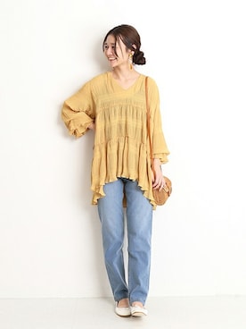 Chikaさん(レディース・158cm)の冬コーディネート