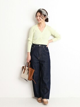 Chikaさん（レディース・158cm）の春コーディネート