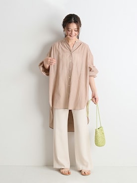 Chikaさん（レディース・158cm）の春コーディネート