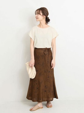 Chikaさん（レディース・158cm）の春コーディネート