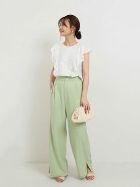 Chikaさん（レディース・158cm）の春コーディネート