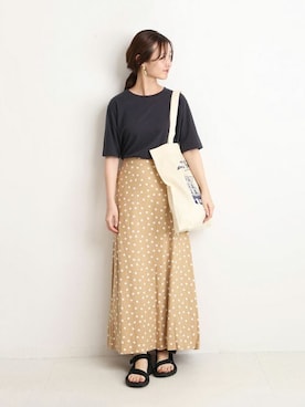 Chikaさん（レディース・158cm）の夏コーディネート