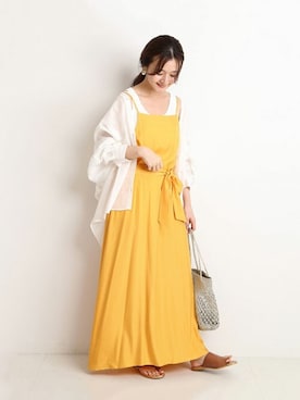 Chikaさん（レディース・158cm）の夏コーディネート