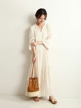 Chikaさん(レディース・158cm)の夏コーディネート